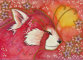 Rose Series - 03 Red Panda by Ravenari