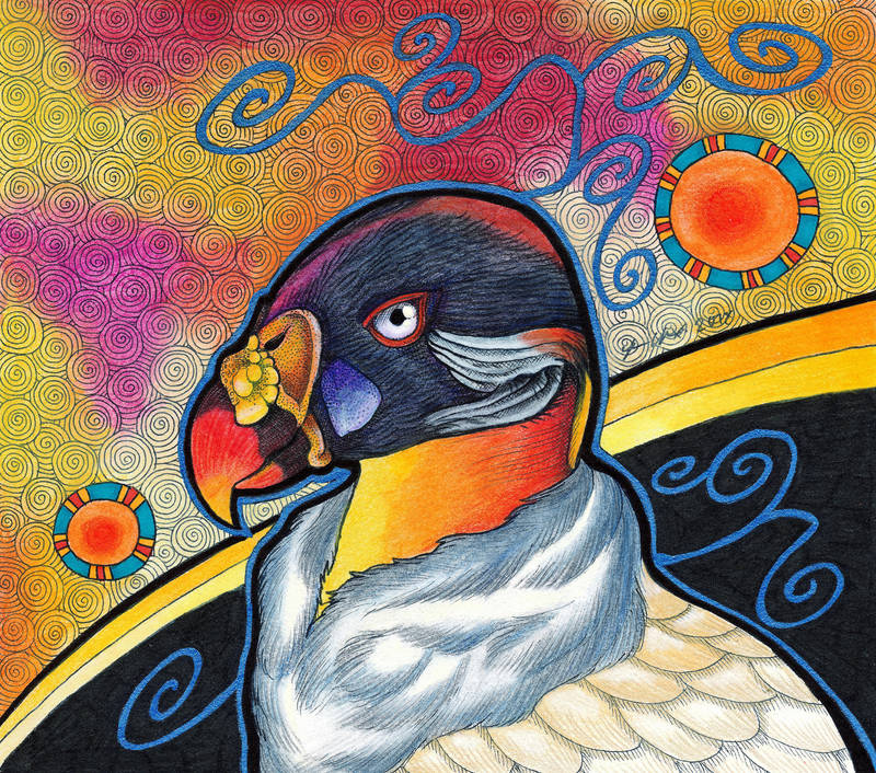 King Vulture as Totem by Ravenari