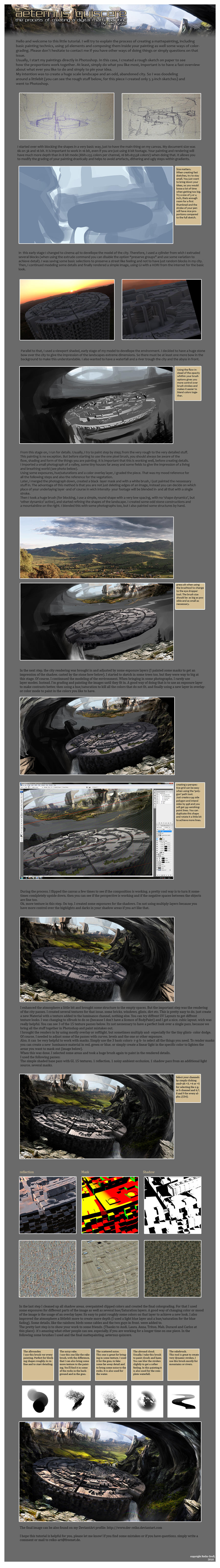 matte painting tutorial by Der-Reiko