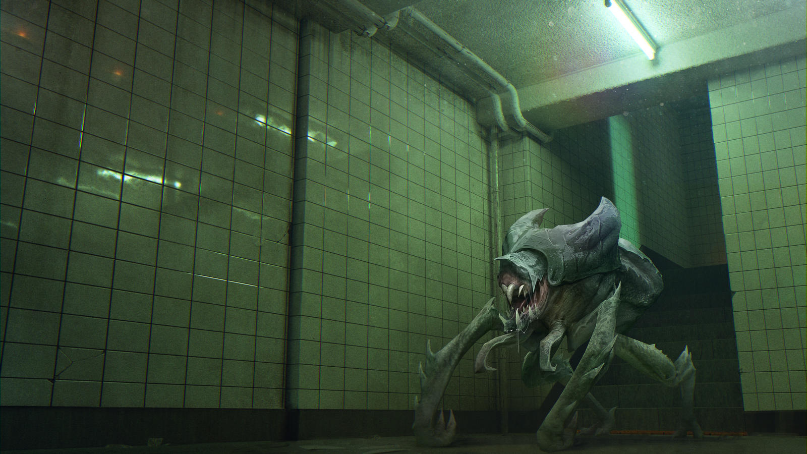 Blender TiledRoom Alien v01 by Der-Reiko