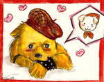 Nobu as a dog by Dzinka