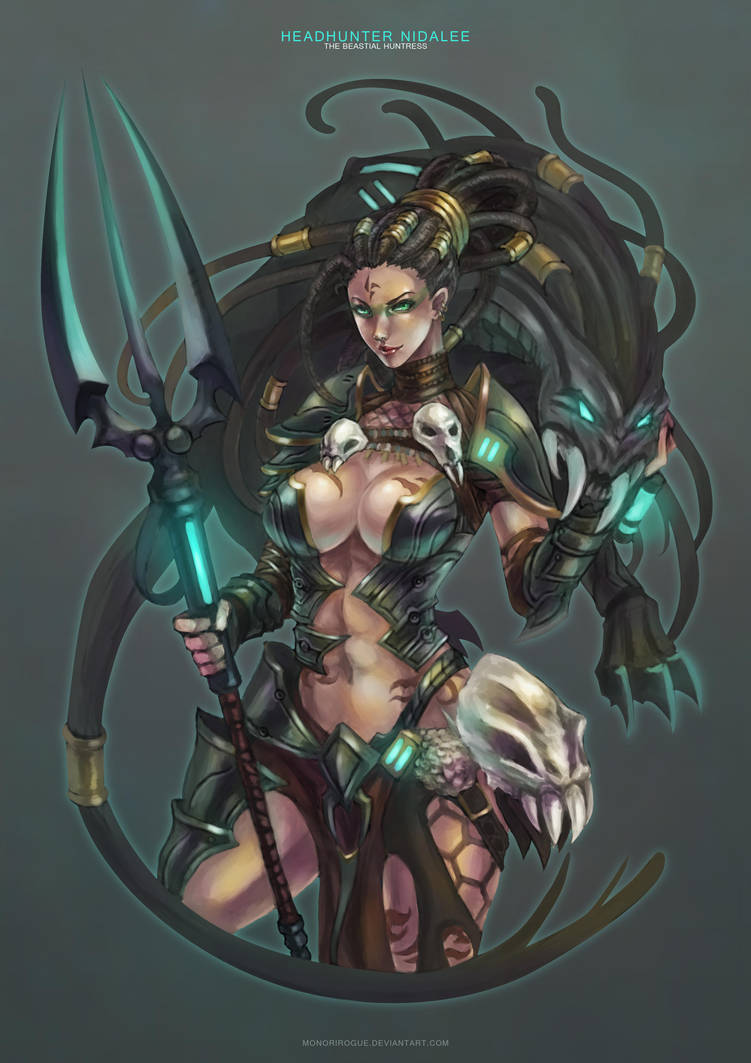 Headhunter Nidalee by MonoriRogue Headhunter Nidalee by MonoriRogue