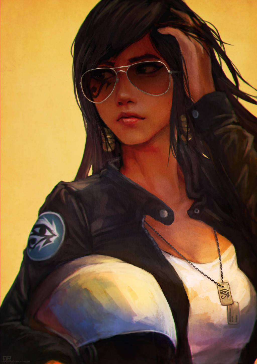 Casual Pharah by MonoriRogue