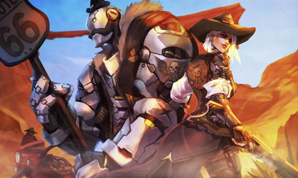 Ashe n Bob by MonoriRogue
