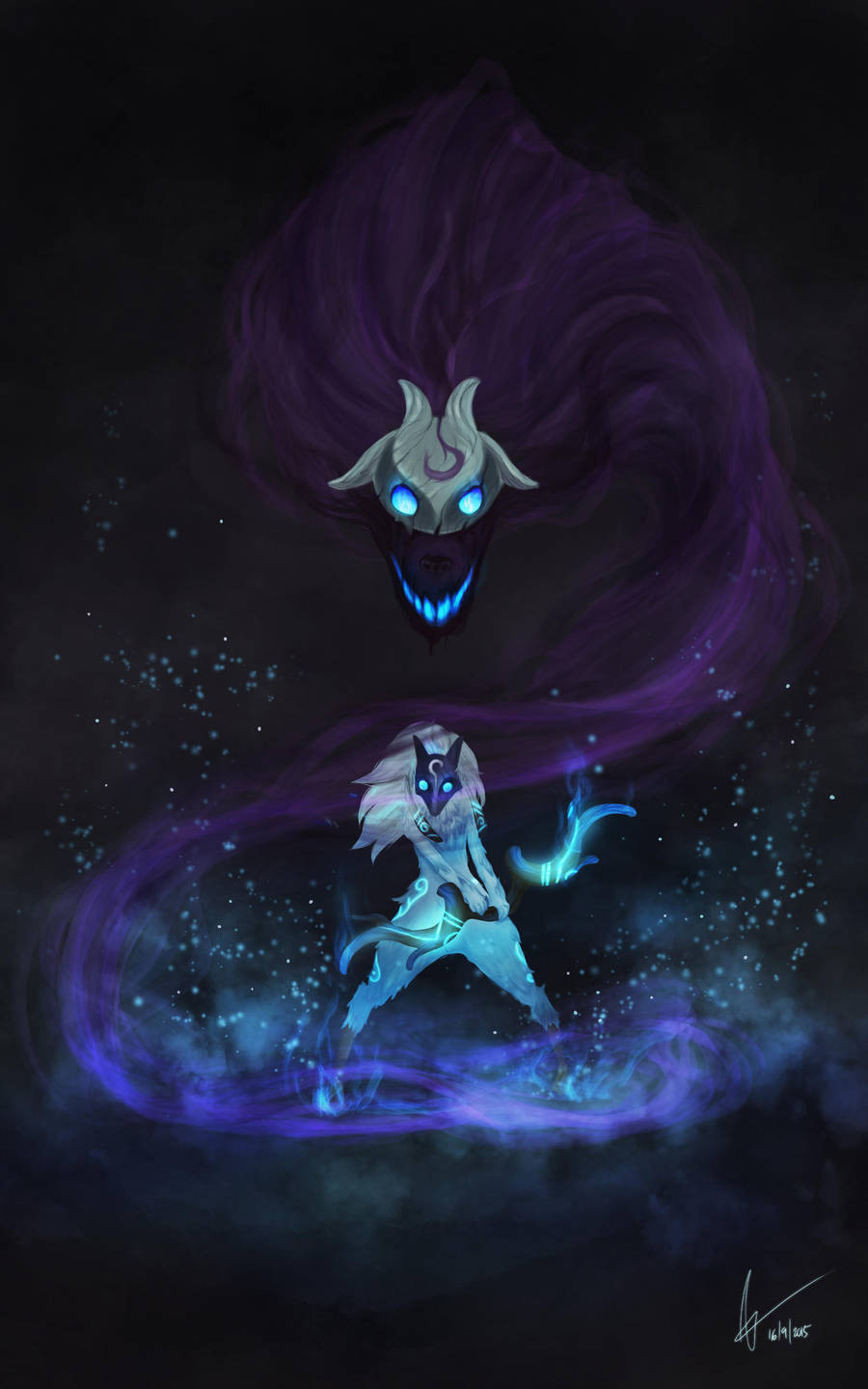 Kindred by mirecarrot on DeviantArt