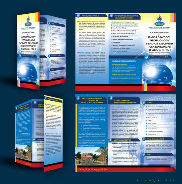 UWI-MSB IT Course Brochure by innografiks