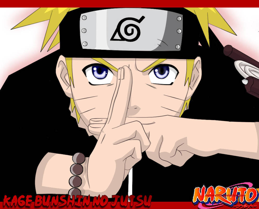 Naruto - KageBunshin no Jutsu by dannex009 on DeviantArt