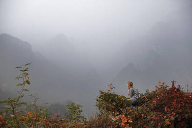 Yuitanshan mountains scenery by msFiBi