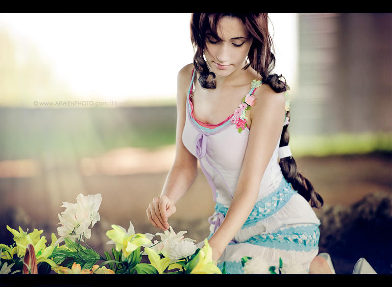 Midgar full of flowers by Arwenphoto