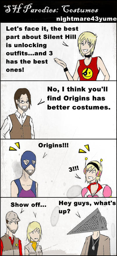 Costumes by nightmare43yume