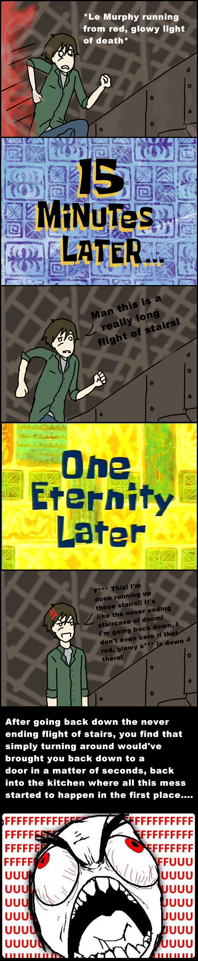 Silent Hill Parodies: Stairs by nightmare43yume