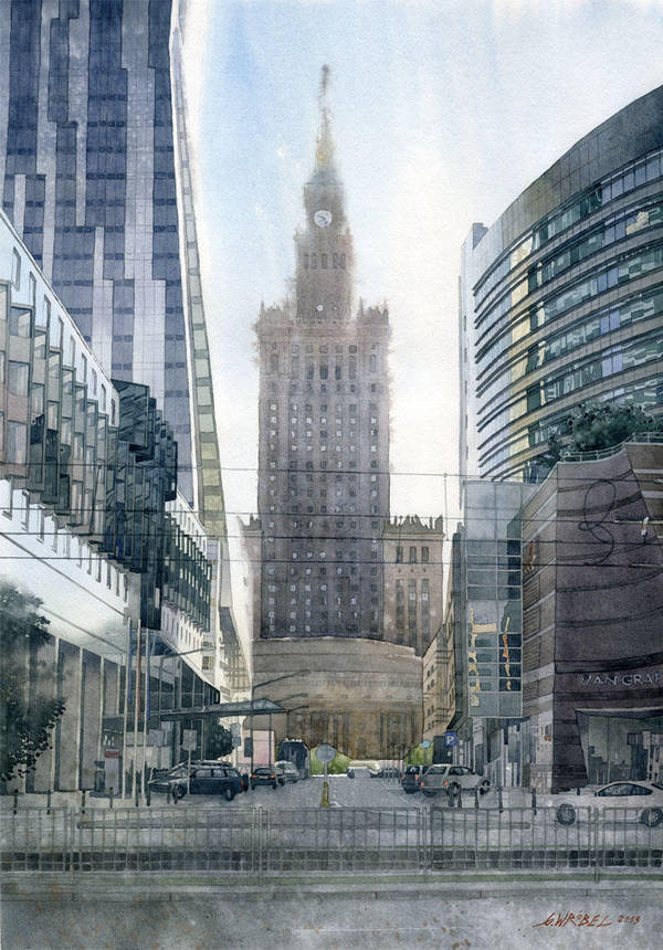Four faces of Warsaw by GreeGW