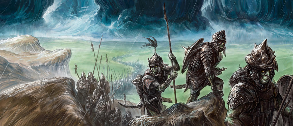 TOR: Orc Army by Merlkir