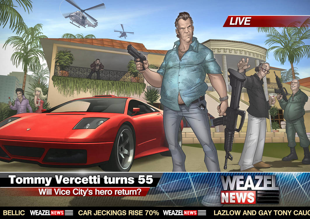 GTA: Vice City 2011 by PatrickBrown