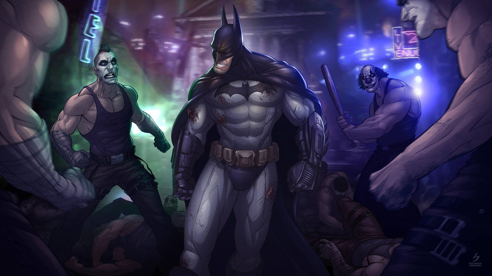 Batman: Arkham City by PatrickBrown