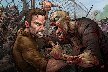 The Walking Dead by PatrickBrown