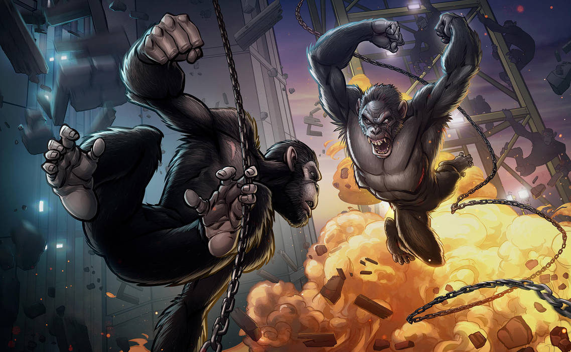 Dawn of the Planet of the Apes by PatrickBrown