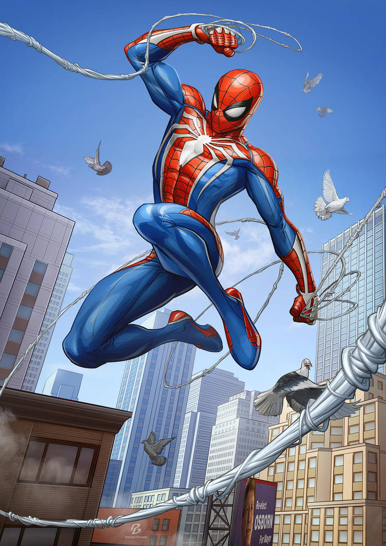 Spider-man PS4 by PatrickBrown