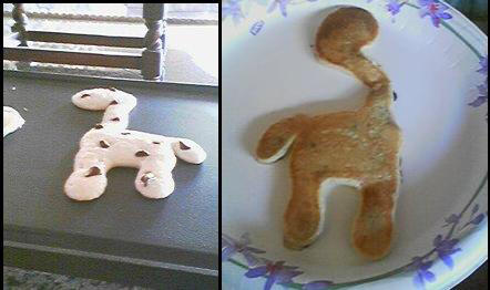 Giraffe Pancake by Cletzenbougen