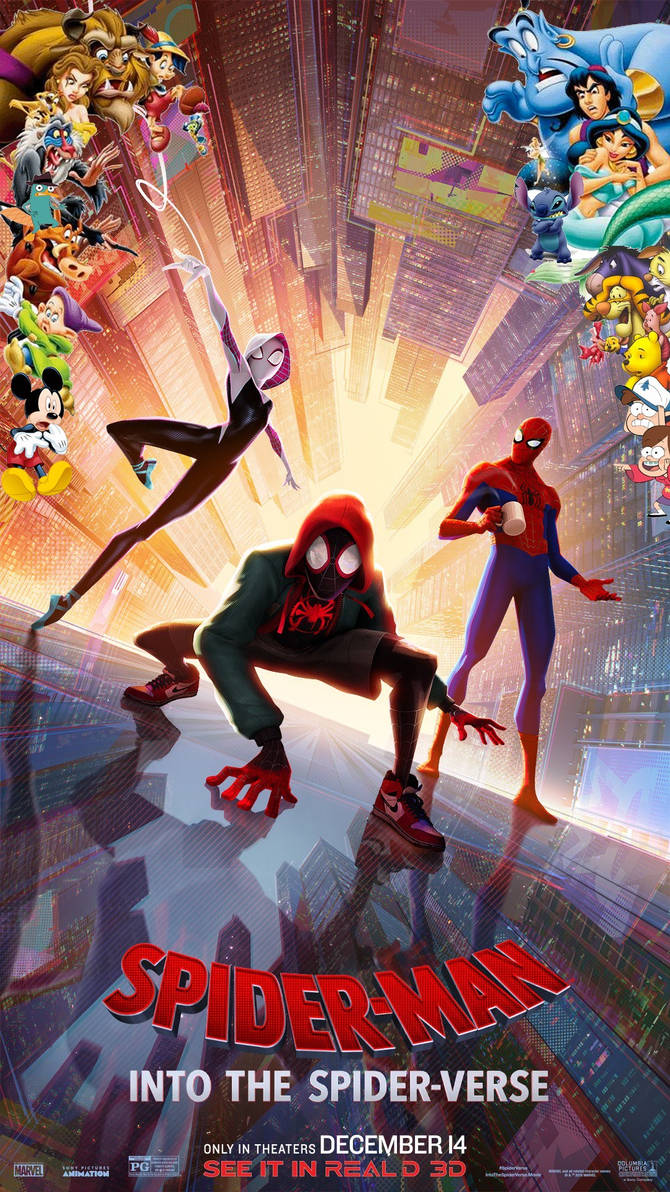 Spider-Man Into the Spider-Verse - Poster (FM) by ...
