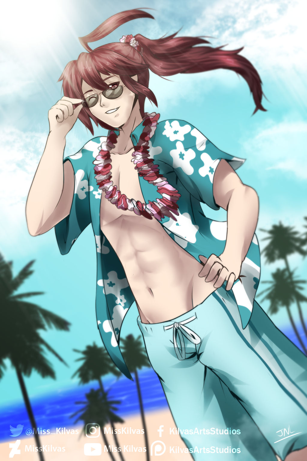 SpeedArt: Summer Subaki by MissKilvas