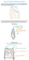Tips on Drawing Clothing and Fabric Tutorial by SarahCulture
