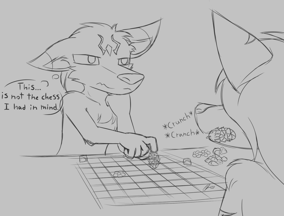 Improvised Chess by W0lfmare