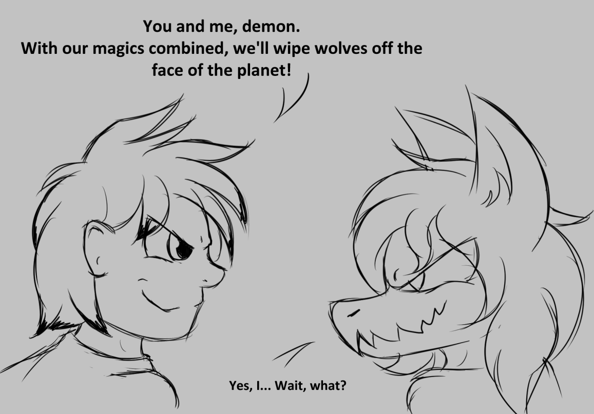Worst of Both Worlds by W0lfmare