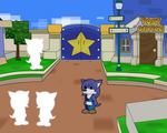 Ember in Paper Mario smol by W0lfmare