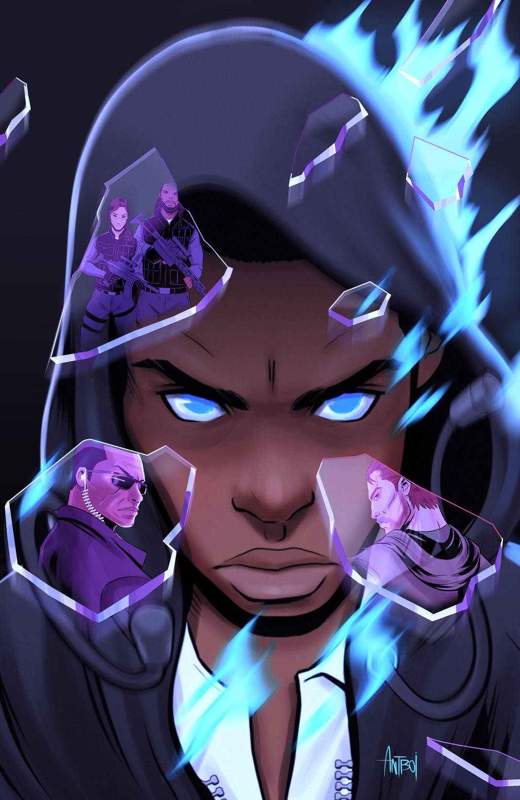 ROUTE 3 Issue #2 Cover by Antboy