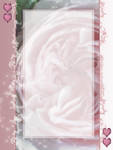 poetry sheet rose by priesteres-stock