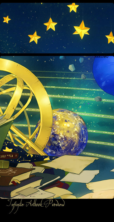 Infinite Artbook: preview by hakumo