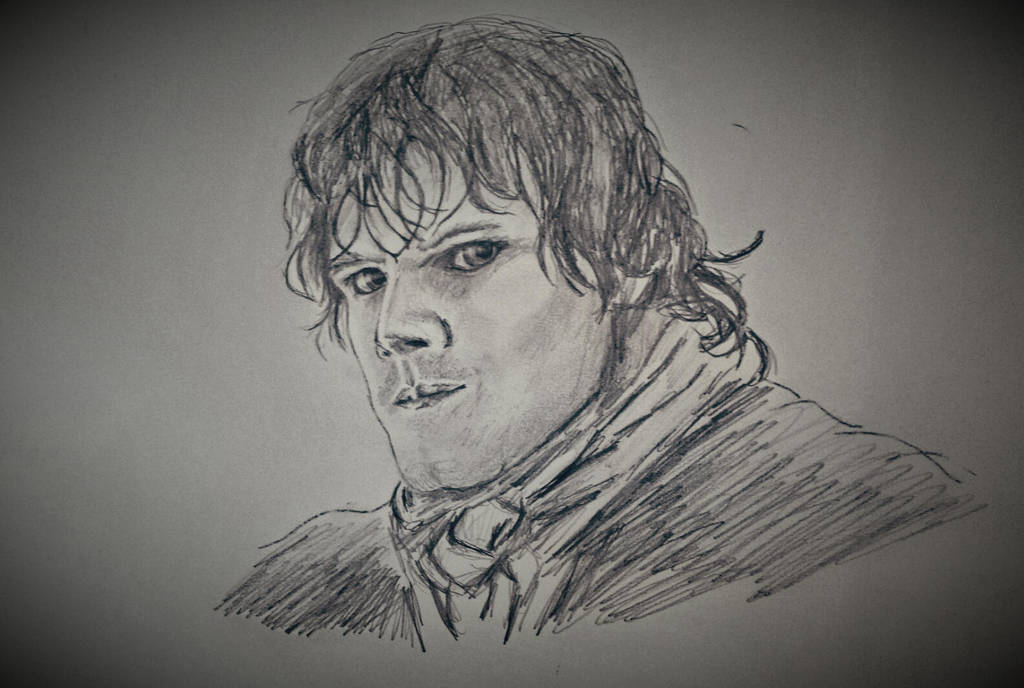 Jamie Fraser (Sam Heughan) Outlander by melzilla
