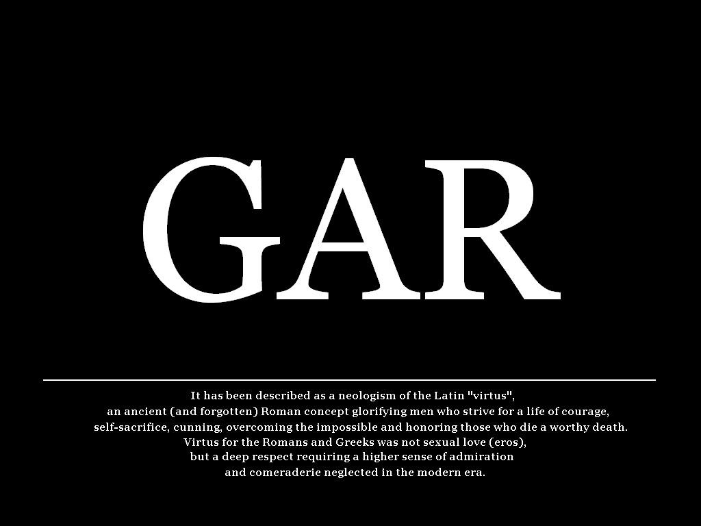 GAR Definition Of Manliness By Forinax On DeviantArt