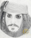 Captain Jack Sparrow by rjoyhelvie