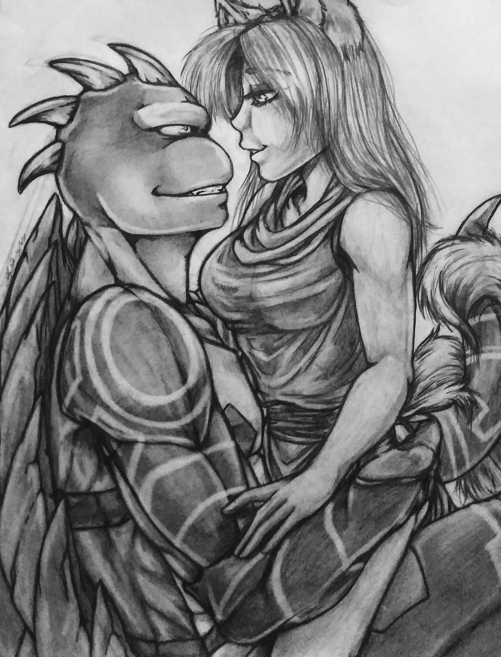 Dark Don x Valkyrie by MagickDream