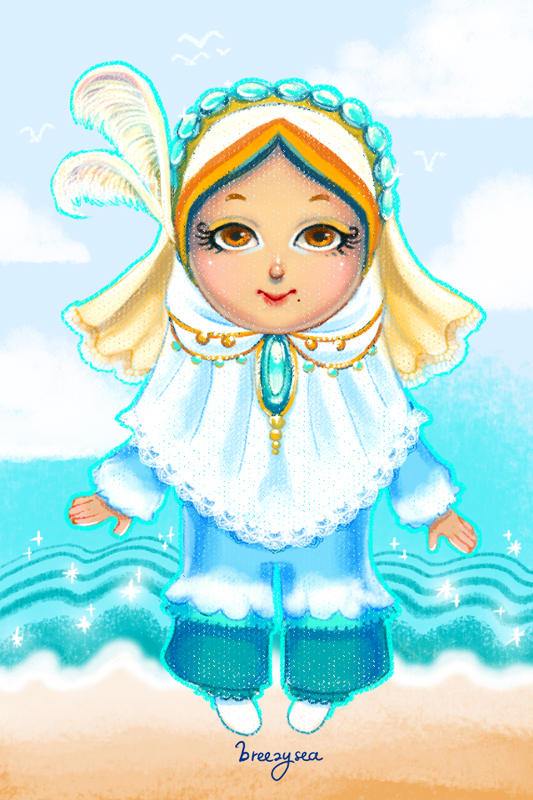 NatureHijabi 3 - breezysea by ambientdream