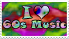 Sixties Music stamp by opheliareturns