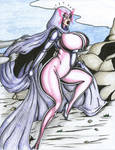 Psylocke Peril - Retreat is not an option by Tazirai