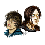 E.L and Lock by CreatoreMagico