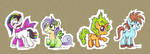Adoptable Little Ponies by CreatoreMagico