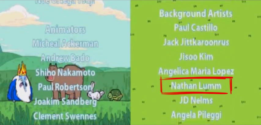 Adventure Time: Hey Ice King! game credits. by lummage
