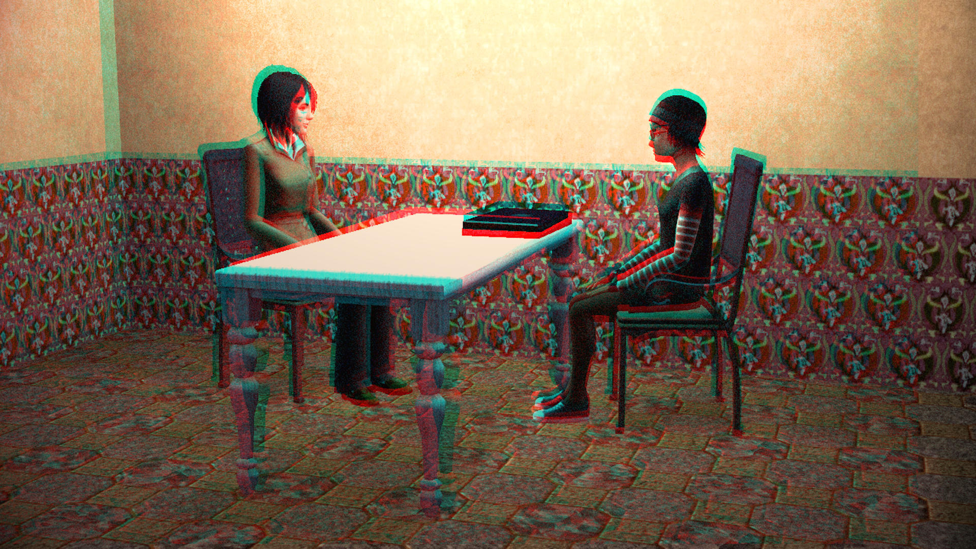 Together, We Will Catch Them 3D Red-Cyan by BulldozerIvan