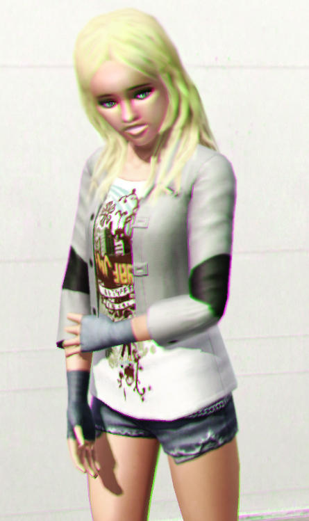 Celia Winehart 3D Green-Magenta (redux) by BulldozerIvan