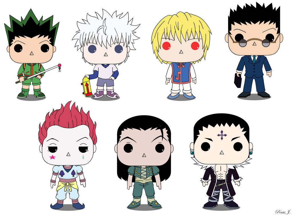 Hunter X Hunter Pop Vinyl by PDJ004 on DeviantArt