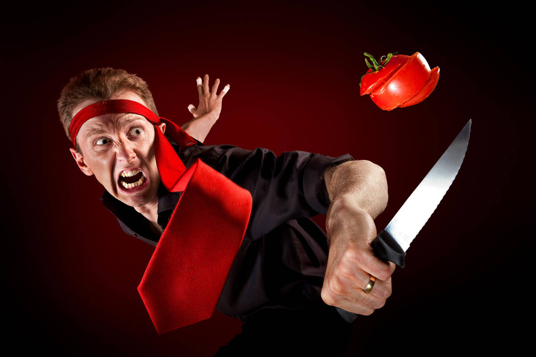 Tomato Ninja by gyaban