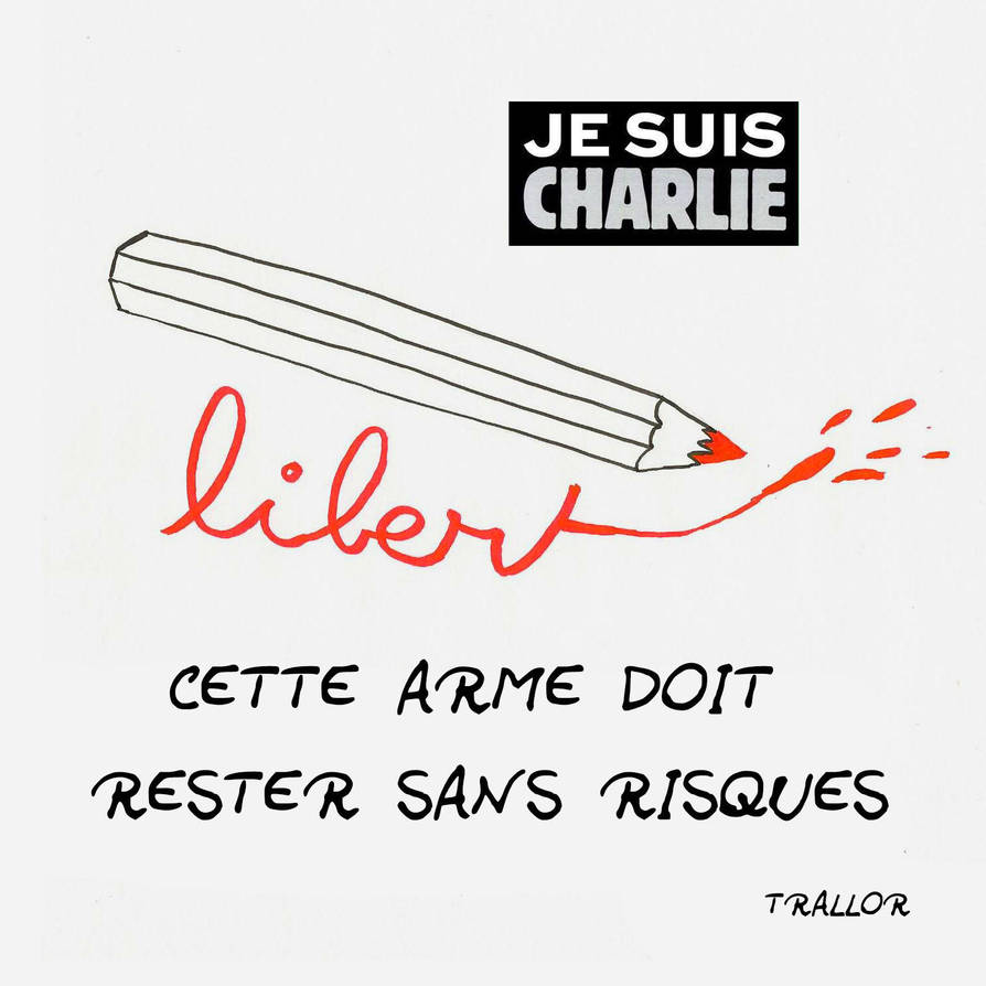 Hommage a Charlie Hebdo by trallor Hommage a Charlie Hebdo by trallor