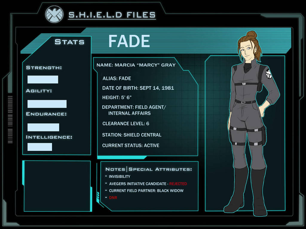 SHIELD Files: Fade by Ty-Chou