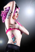 Leopard and colour by falt-photo