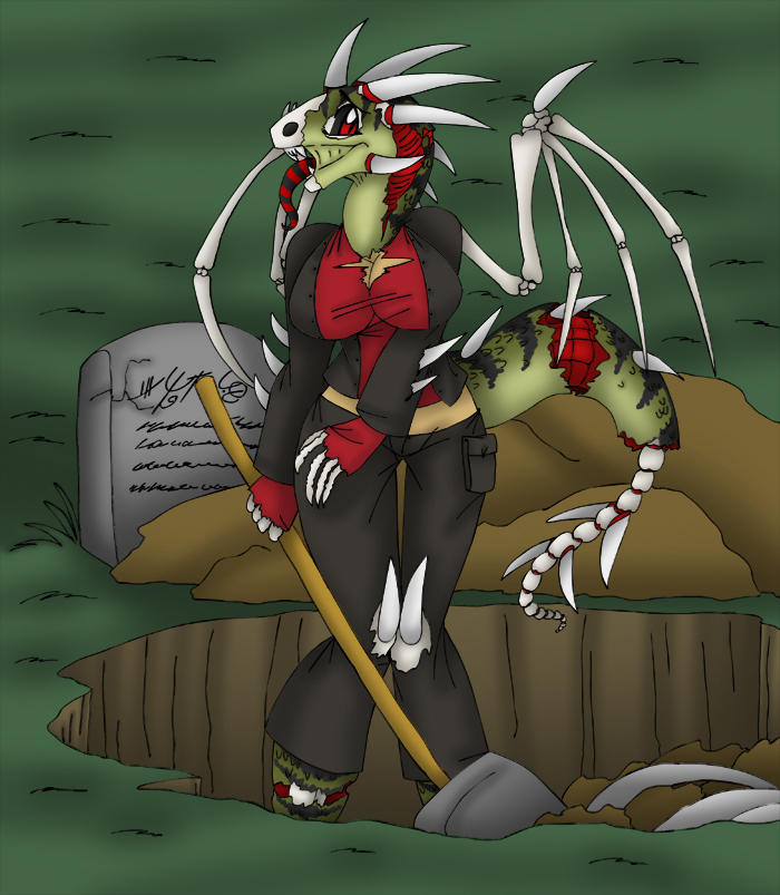 Grave Robber by AkuOreo